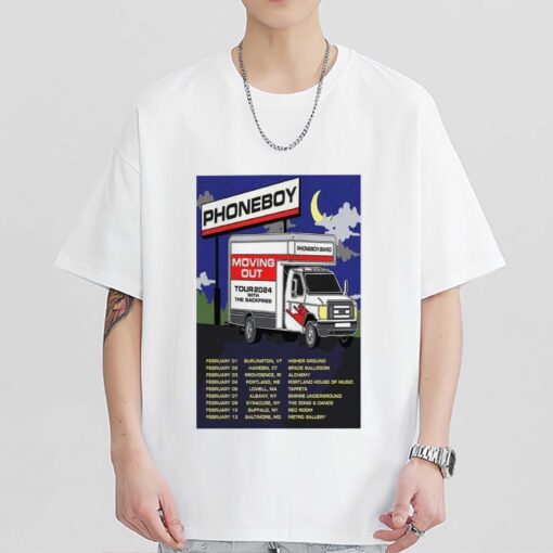 Phoneboy February Tour 2024 Art Shirt Sweatshirt Hoodie