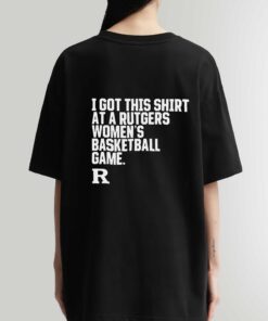 RUTGERS SCARLET KNIGHTS I GOT THIS SHIRT AT A RUTGERS WOMEN BASKETBALL GAME SHIRT
