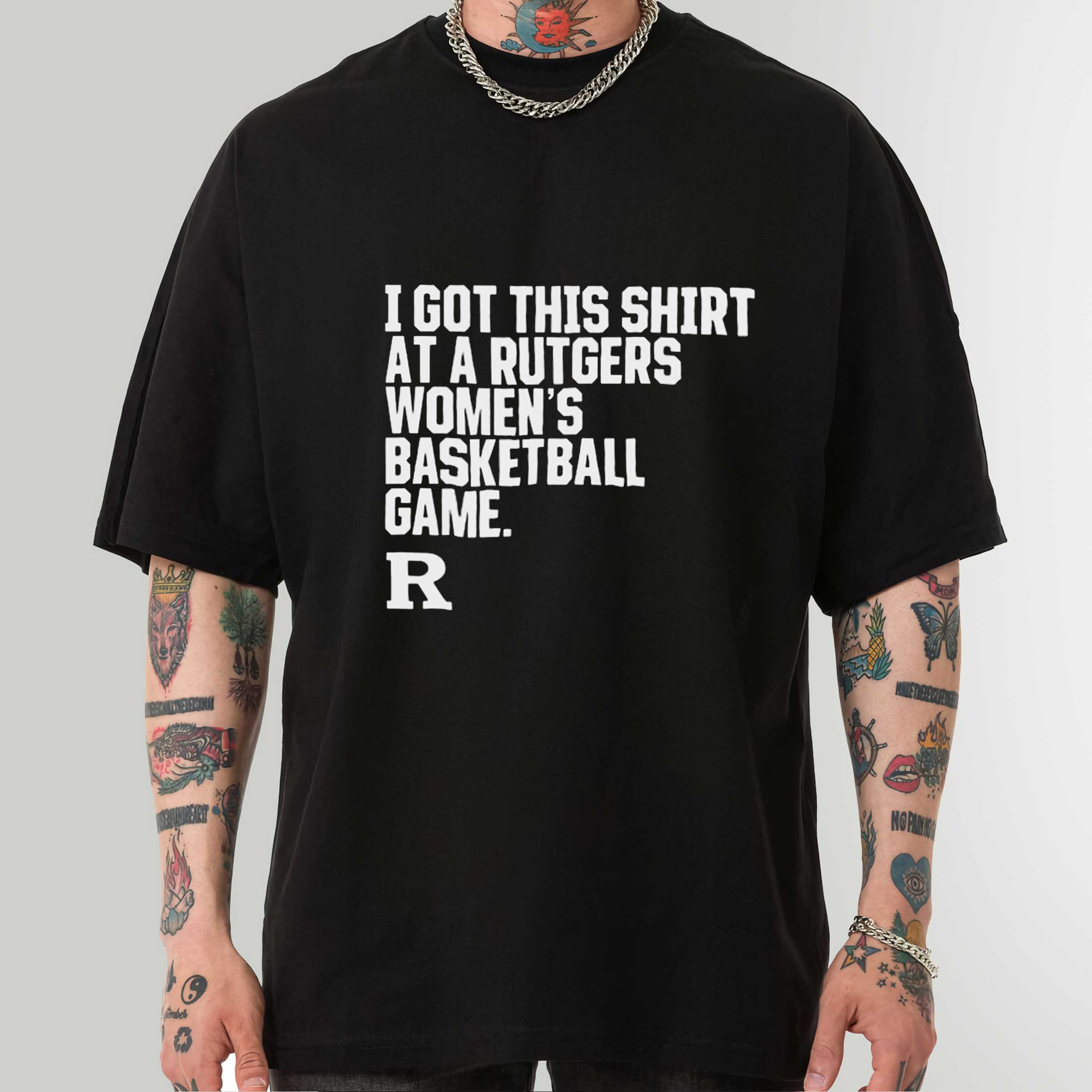 RUTGERS SCARLET KNIGHTS I GOT THIS SHIRT AT A RUTGERS WOMEN BASKETBALL GAME SHIRT