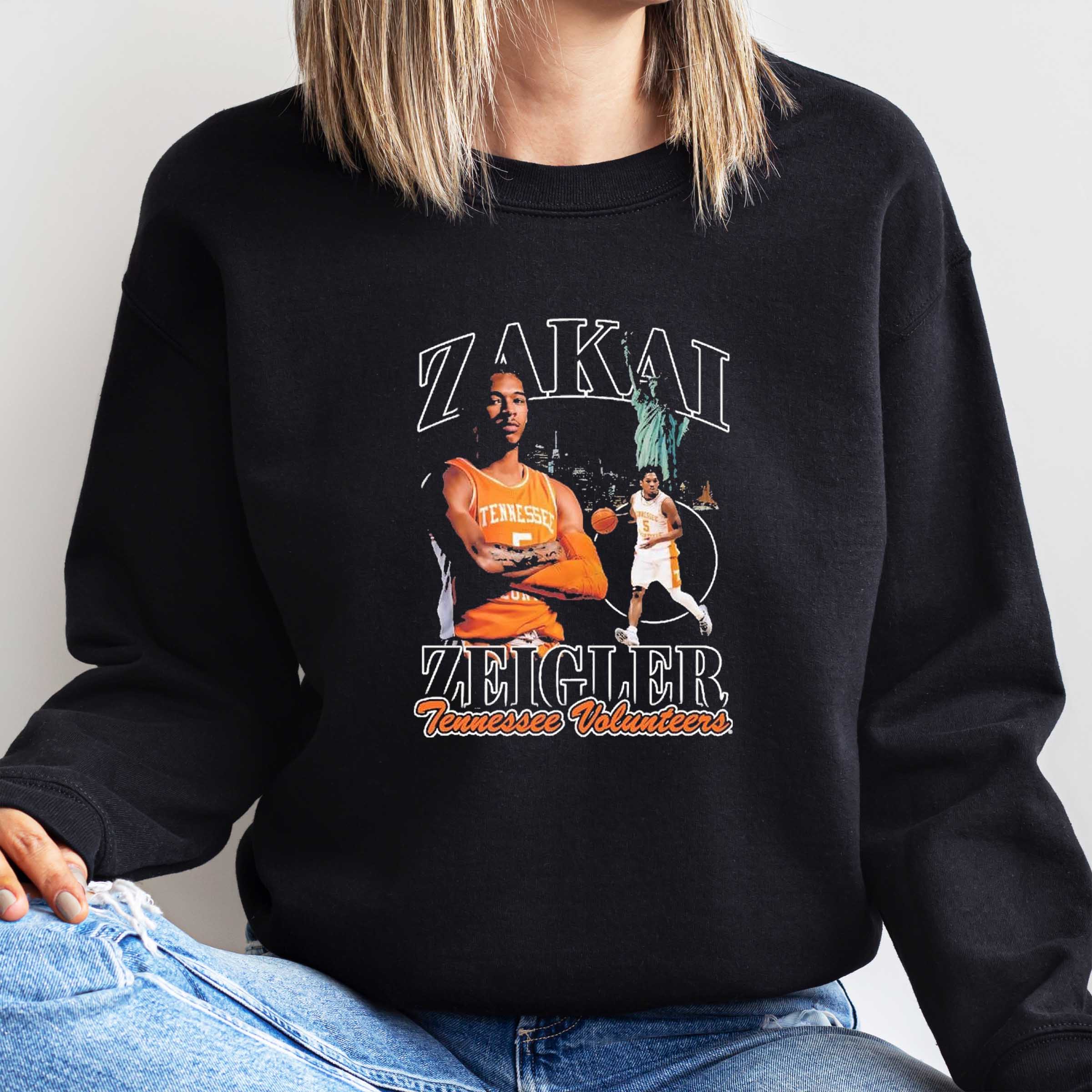 Zakai Zeigler Tennessee Volunteers 2024 Shirt, Sweatshirt, Hoodie